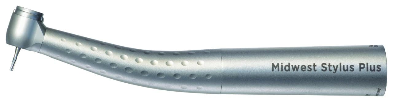 Midwest Stylus Plus High Speed Air Handpiece, NSK Backend, Fiber Optic, Autochuck, Quadruple Spray, 792420 - Midwest Stylus Plus with NSK Backend - Image 1