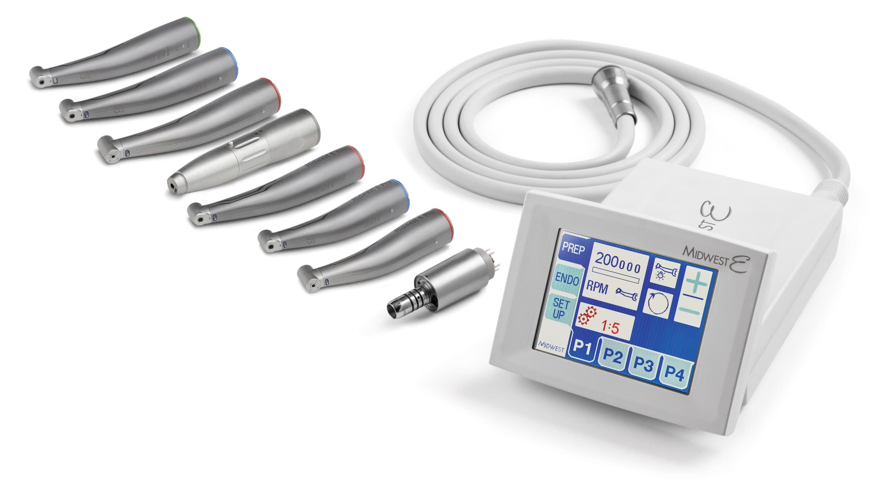 Midwest E Electric Handpiece System, Complete Unit with Touch Screen Control, 876000 thumbnail 2