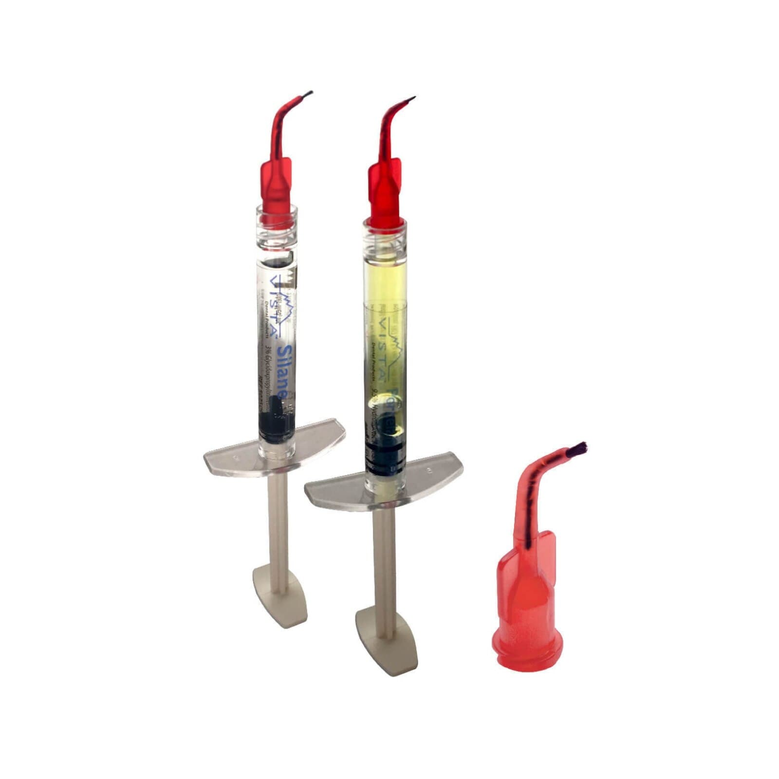 Vista Apex Porcelain Etch Etching Gel, 9.5% Hydrofluoric Acid, Syringe Refill Kit, 1.2 ml, High Viscosity, Light Yellow, 4/Pk, 502510 thumbnail 6