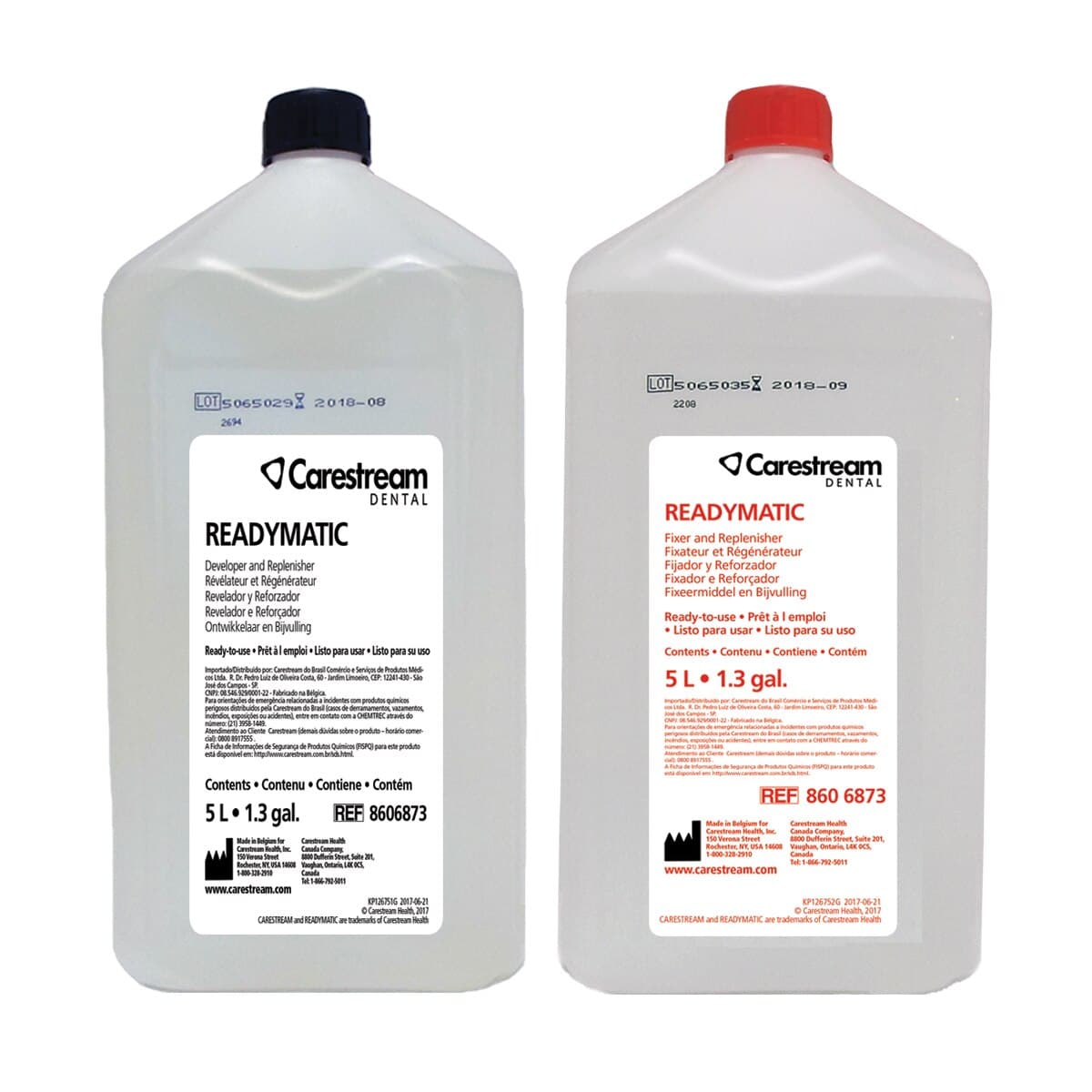 Readymatic Pre-Mixed Dental Developer & Fixer Value Pack, 5 L Each, 2/Pk, 8606873 thumbnail 4