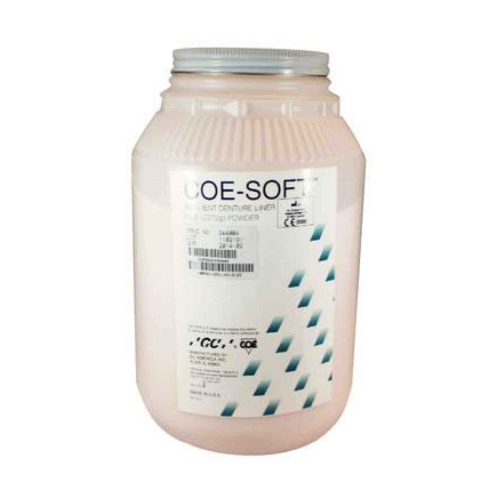 Coe-Soft Resilient Denture Reline Material, Self-Cure, Powder Refill, 5 lb, Pink, 344004 thumbnail 5