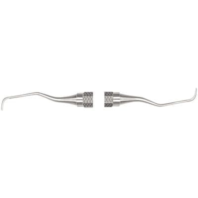 Mini-Five Gracey Curette 11/12, Rigid, Double-Ended, #7 Satin Steel Colours Handle, SAS11/12R7 thumbnail 3