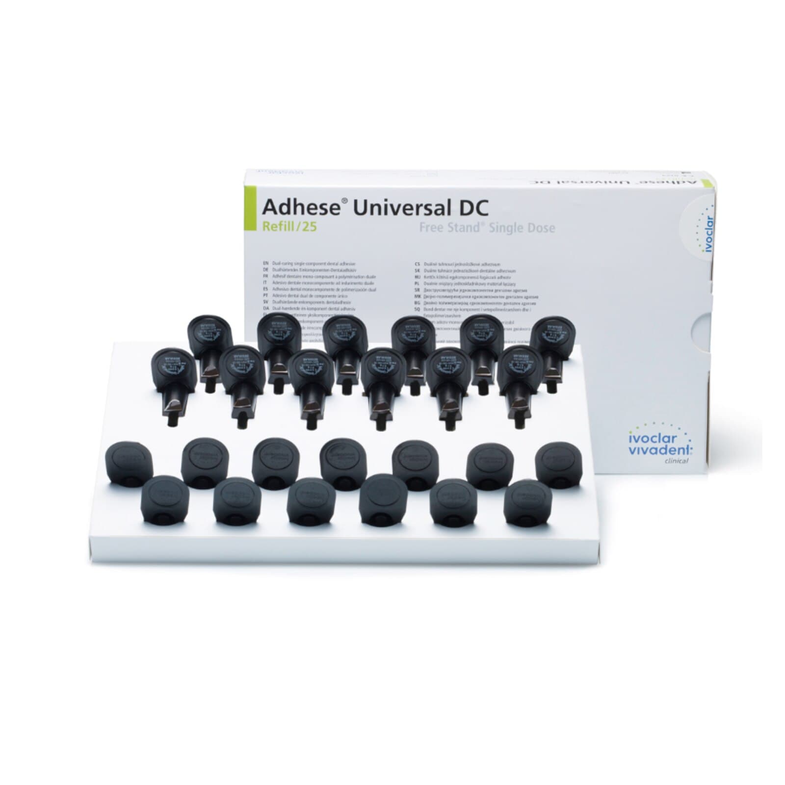 Adhese Universal DC Dual-Cured Universal Adhesive, Regular, Single Dose Refill, 0.1 g, 25/Pkg, 687778WW thumbnail 2