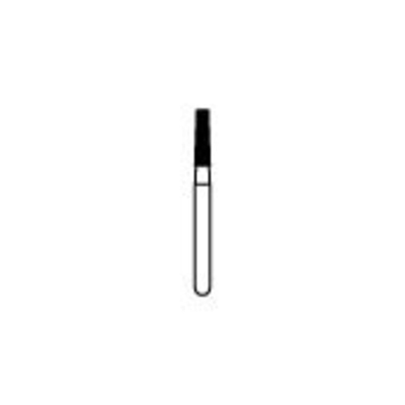 NTI Diamond Bur, FG, Taper Flat End, #846-016, 1.6 mm, Coarse, Green, 5/Pk, C846-016 thumbnail 7