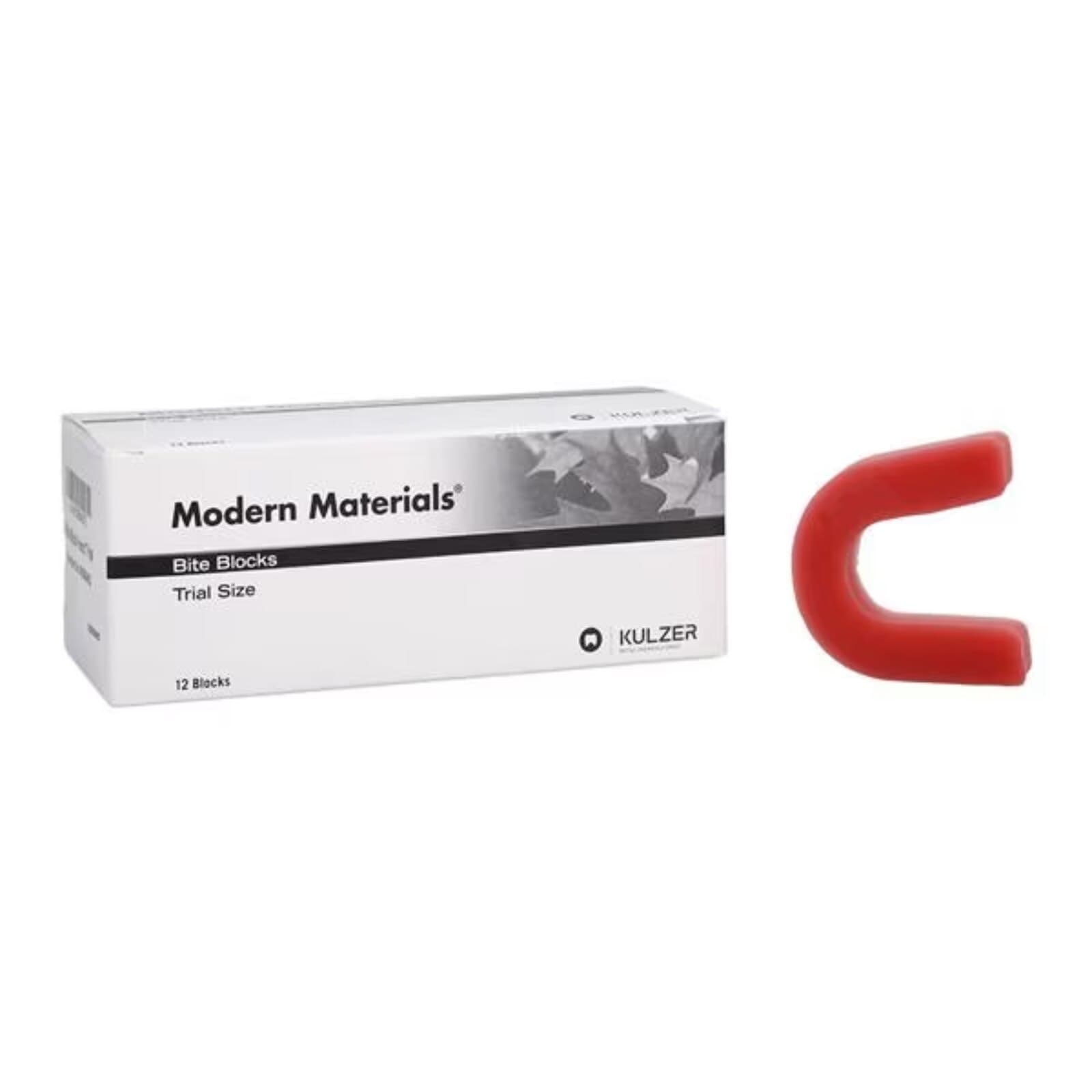Modern Materials Bite Blocks, Hard, Pink, Trial Package, 12/Pkg, 50095492 thumbnail 7
