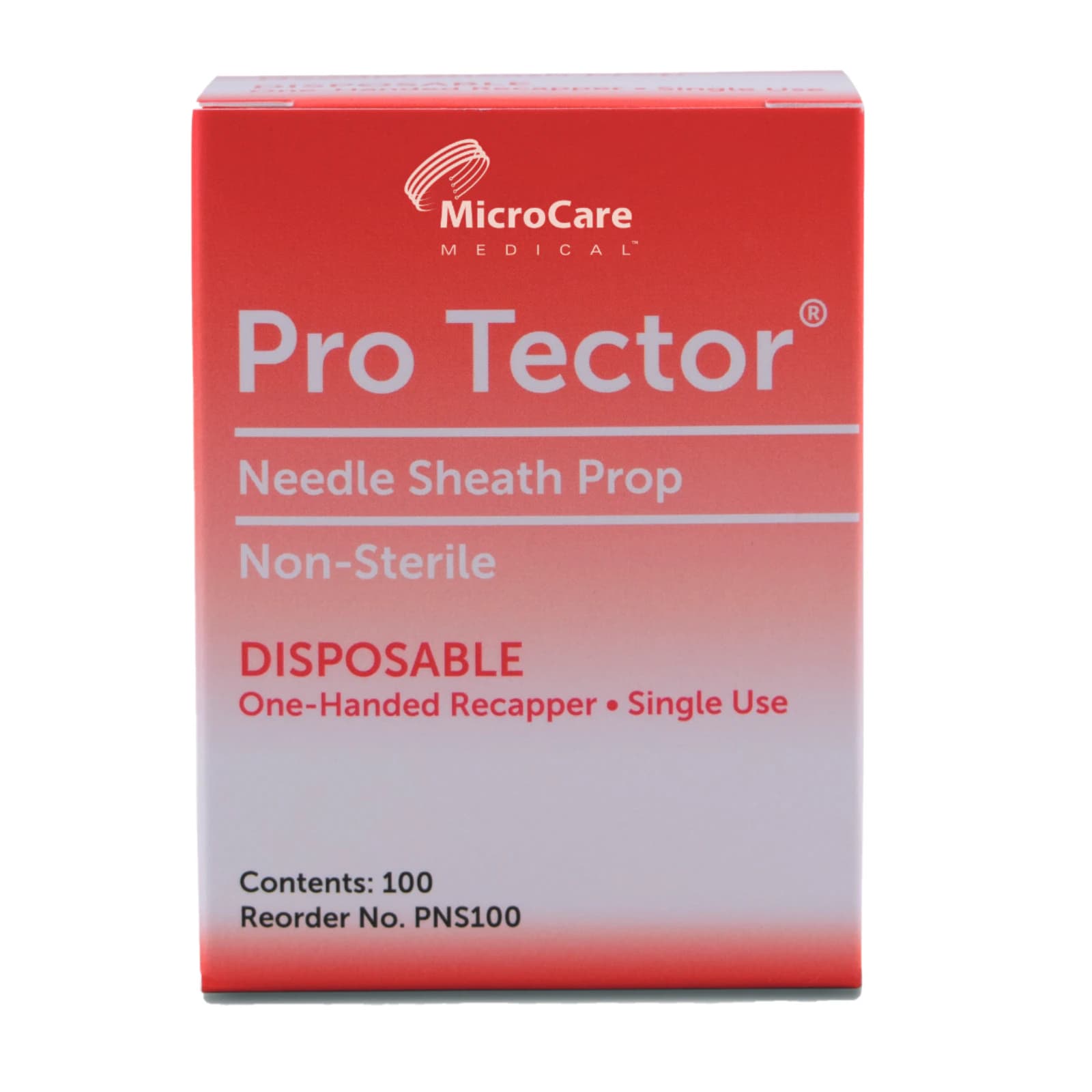 ProTector Needle Sheath Prop, Disposable One-Handed Recapping Aid, 2.5" x 3.25", Heavyweight Paper, 100/Pk, PNS100 thumbnail 2