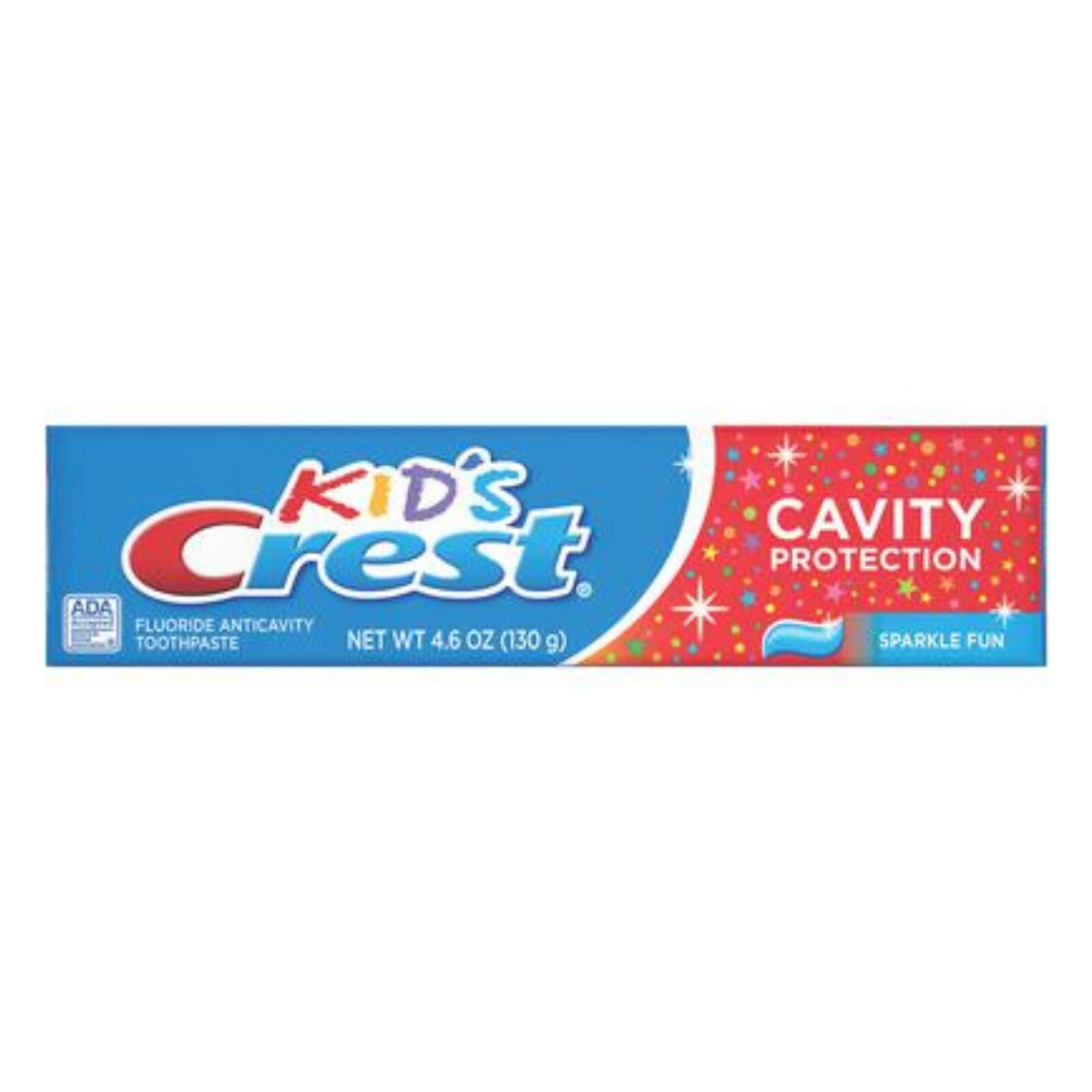 Crest Kids 2+ Cavity Protection Toothpaste, Sparkle Fun (Bubblegum), 4.6 oz Tube, 24/Case thumbnail 3