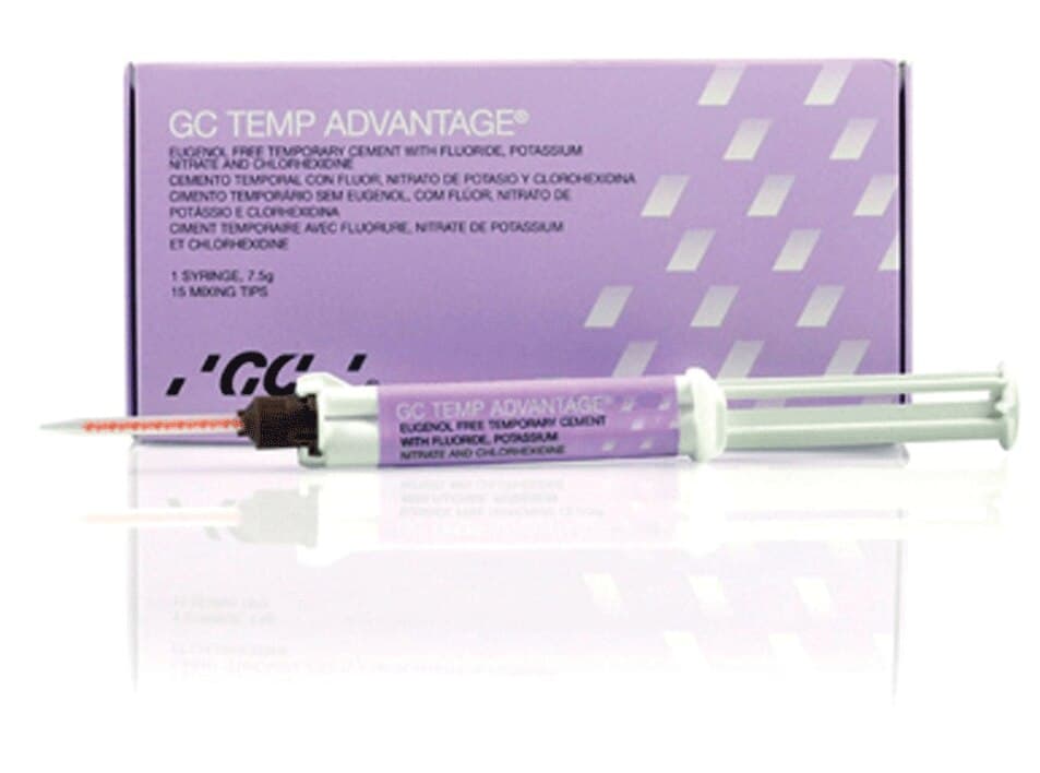 GC Temp Advantage Temporary Cement, Bulk Package, 7.5 g Syringes, 4/Pk, 136507 thumbnail 8