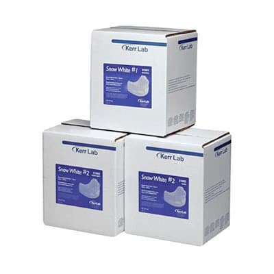 Kerr Lab Snow White Plaster No. 2, Fast Set, 33 lb (15 kg) Carton, #31002 - SNOW WHITE PLASTER #2 FS 33LB #31002 - Image 1