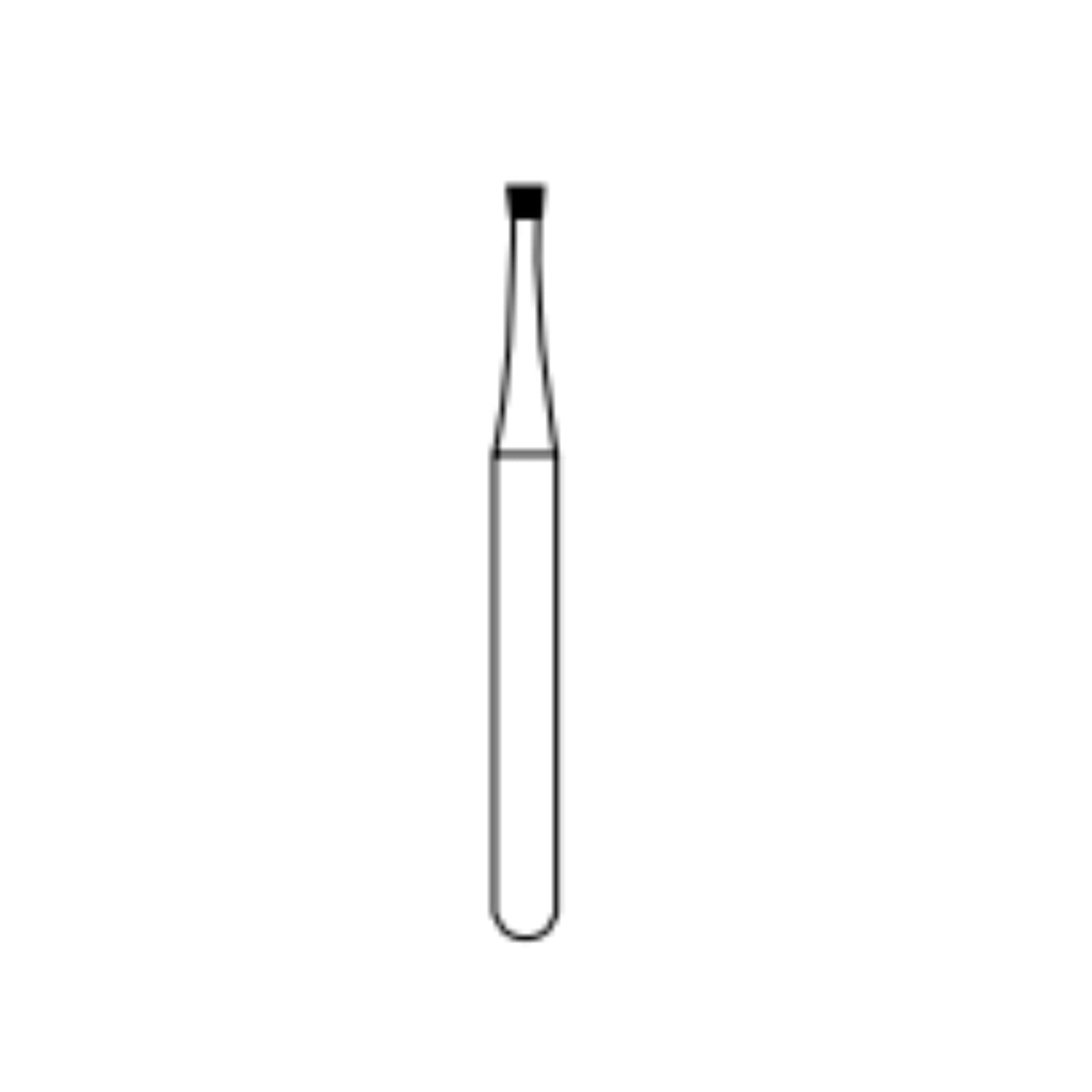 Alpen® Carbide Operative Bur, FG (Friction Grip), Inverted Cone #34, 0.8 mm, 10/Pk, R100034 thumbnail 2