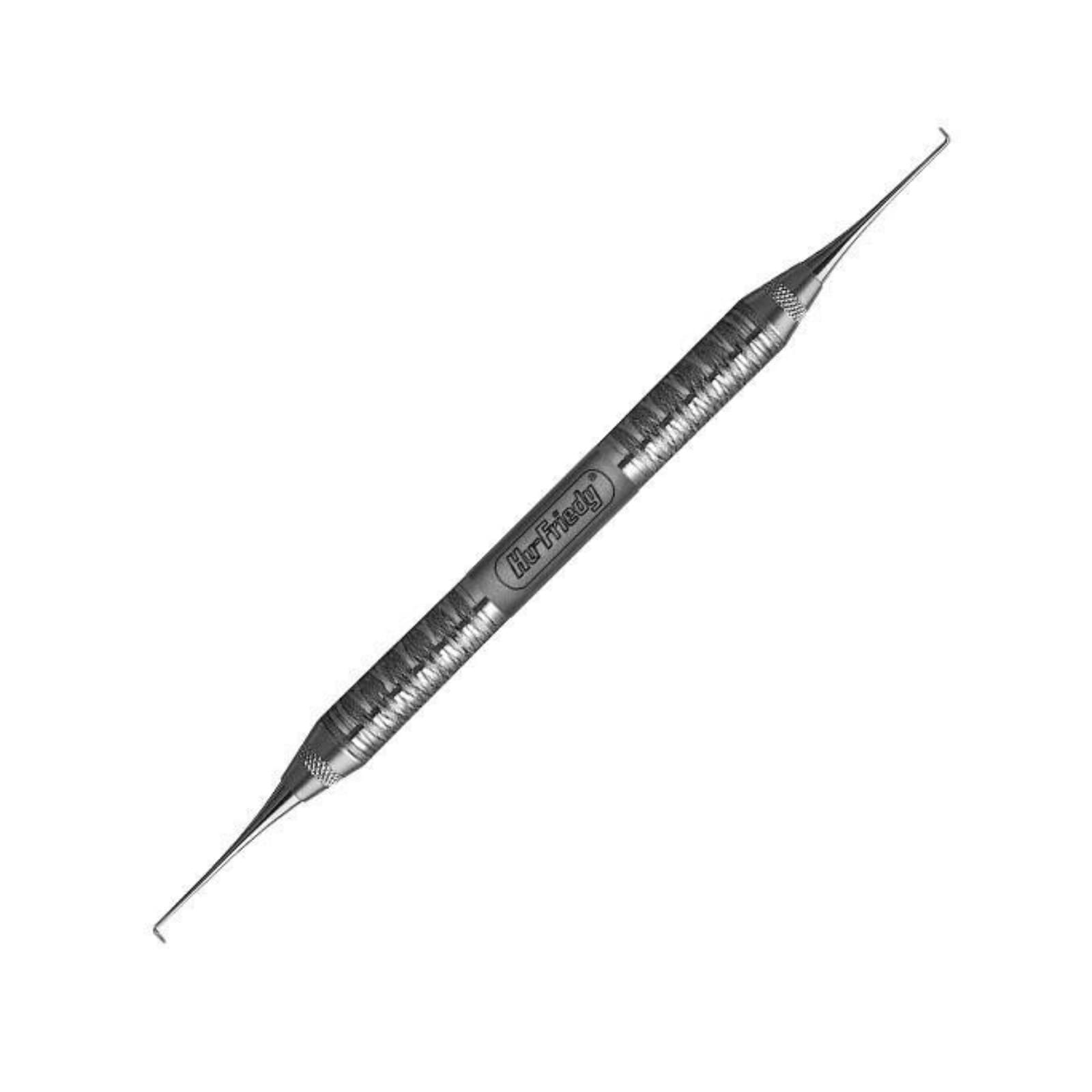 Hu-Friedy Morse 0/00 Sickle Scaler, Double End, #6 Satin Steel Handle, SM0/006 thumbnail 3