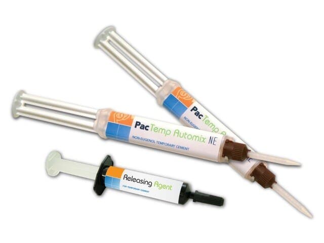 PacTemp Automix NE Non-Eugenol Temporary Cement Kit, 6 g Syringe with 15 Mixing Tips and 1 g Releasing Agent, PD-130 thumbnail 18