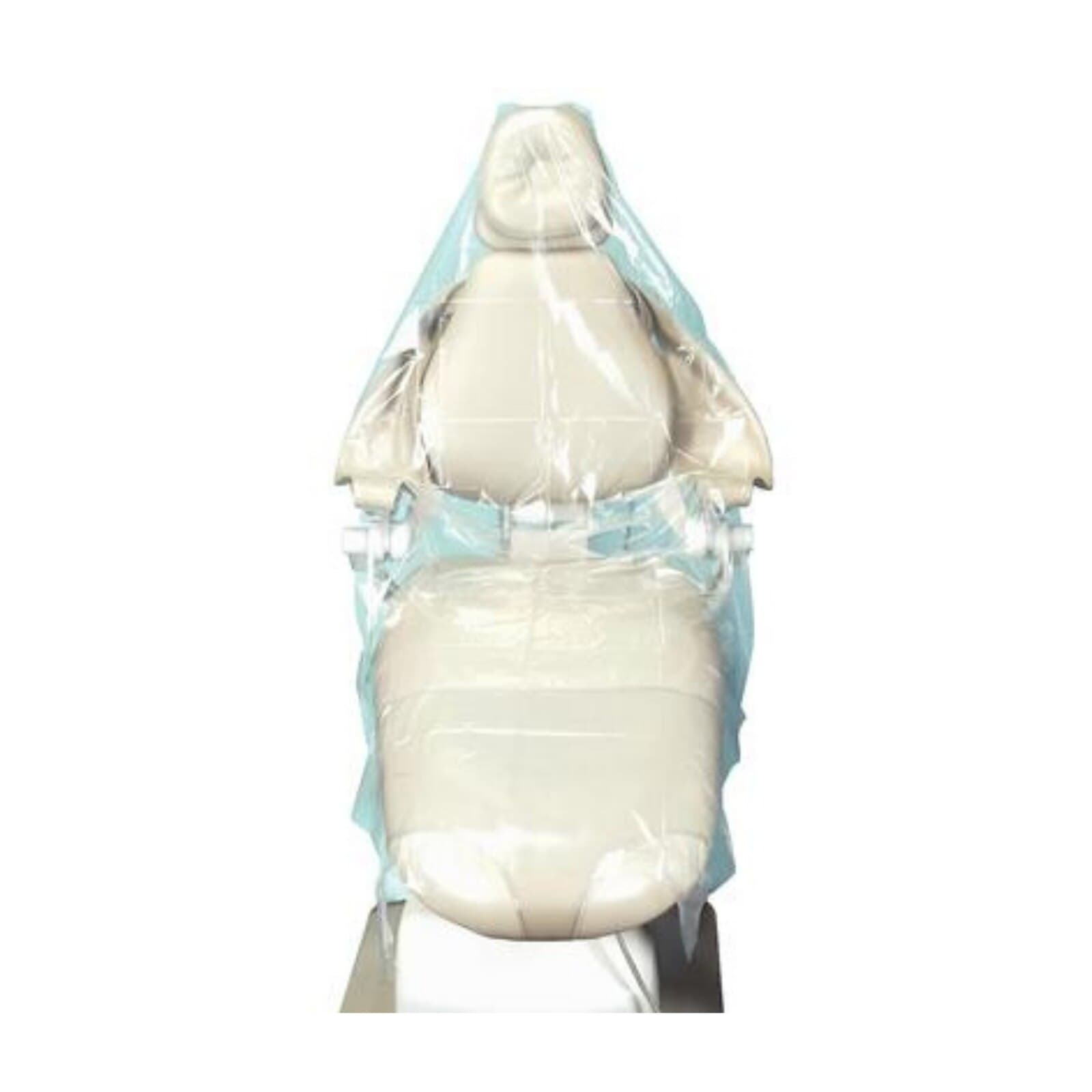 Plasdent Full Plastic Dental Chair Cover Sleeves, Clear, 33" x 54", 200/Pk, PS105 thumbnail 9