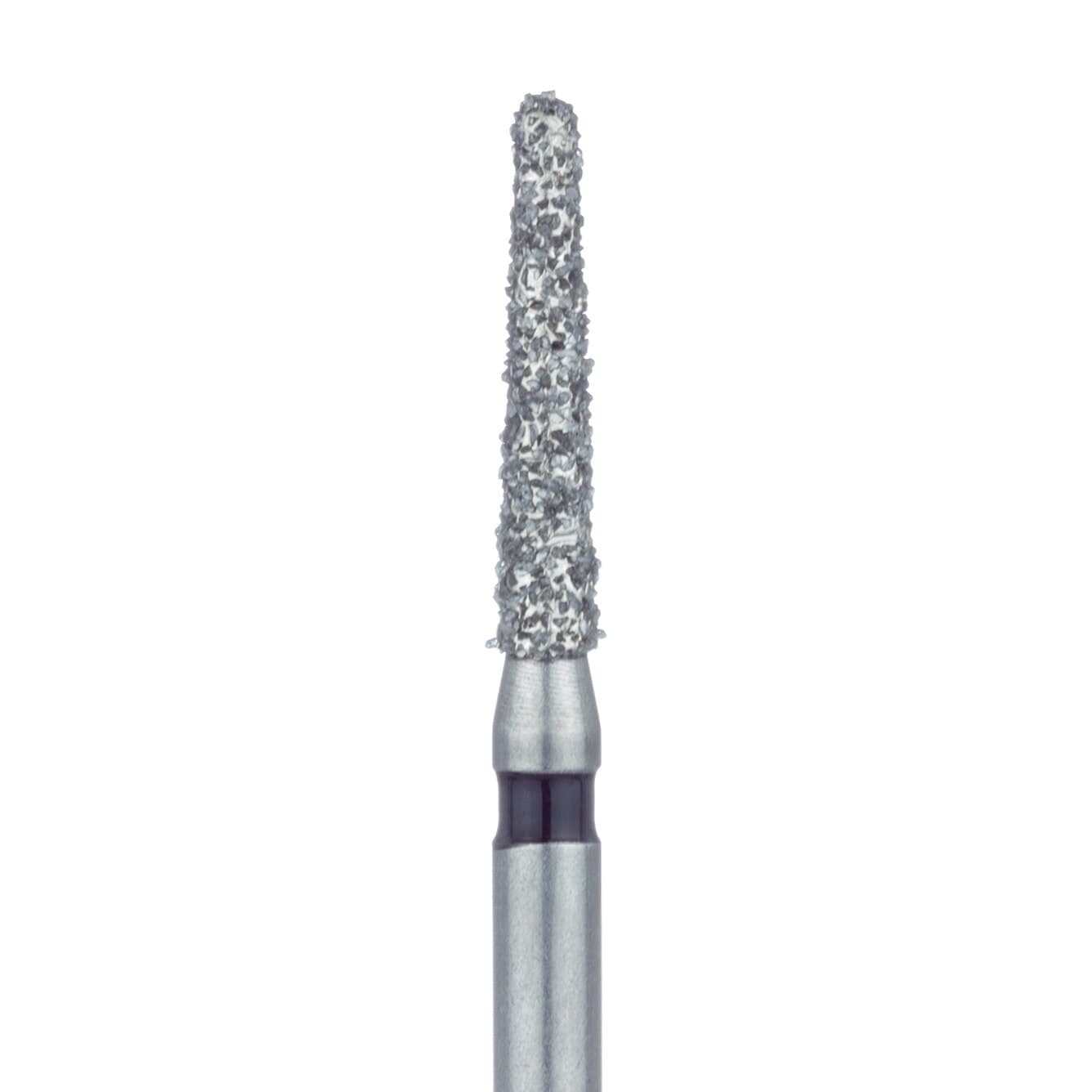 Meisinger 886H-016-FG Super Coarse Diamond Bur, Pointed Cylinder, Friction Grip, 1.6 mm, Black, 5/Pk thumbnail 3