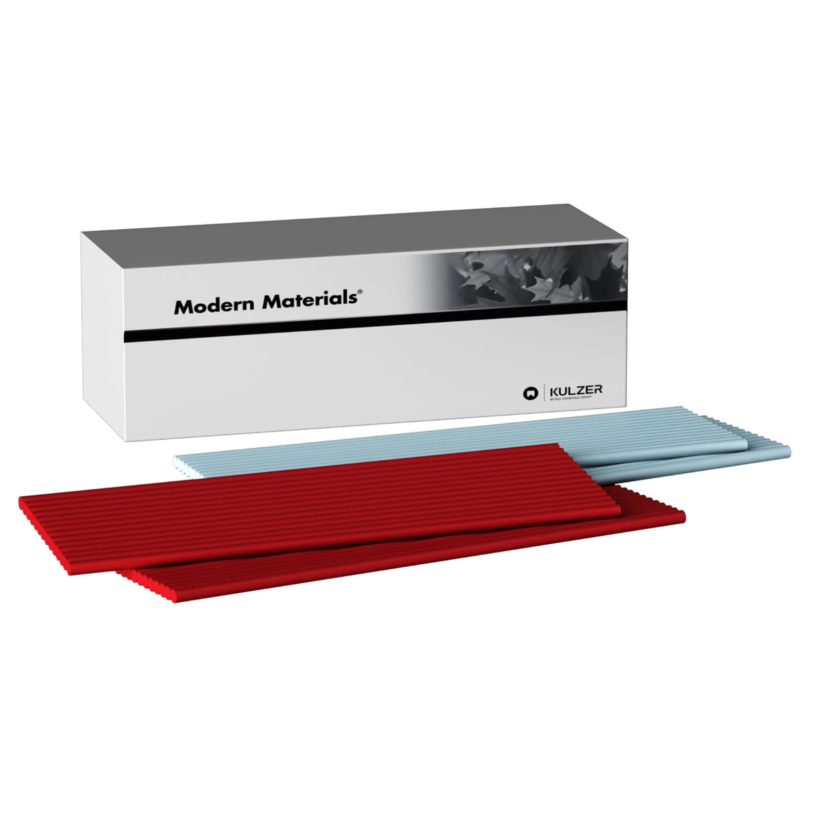 Modern Materials Utility Wax Square Ropes, Red, 11" x 3/16", 286/Box, 50094593 thumbnail 6
