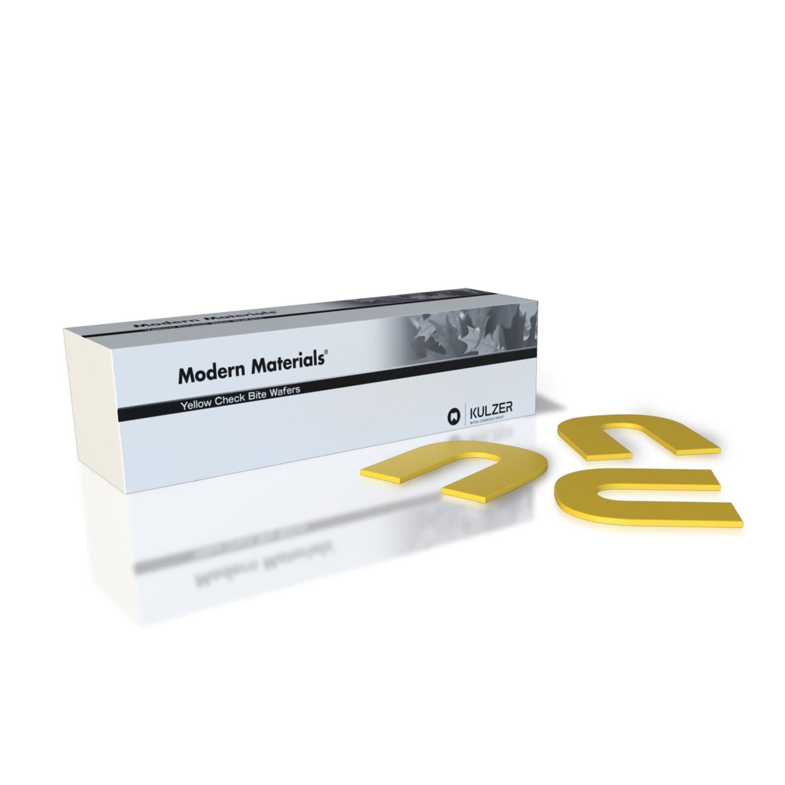Kulzer Check Bite Wafers, Yellow, 0.125" Thick, Trial Package, 48/Box, 50095094 thumbnail 7