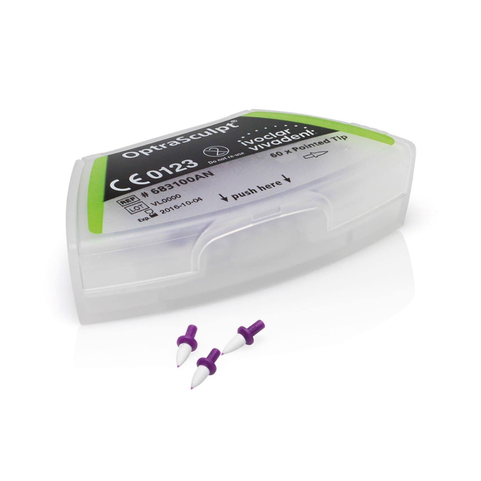 OptraSculpt® Next Generation Modeling Instrument Pointed Tip Refill, 60/Pkg, 683100AN thumbnail 2