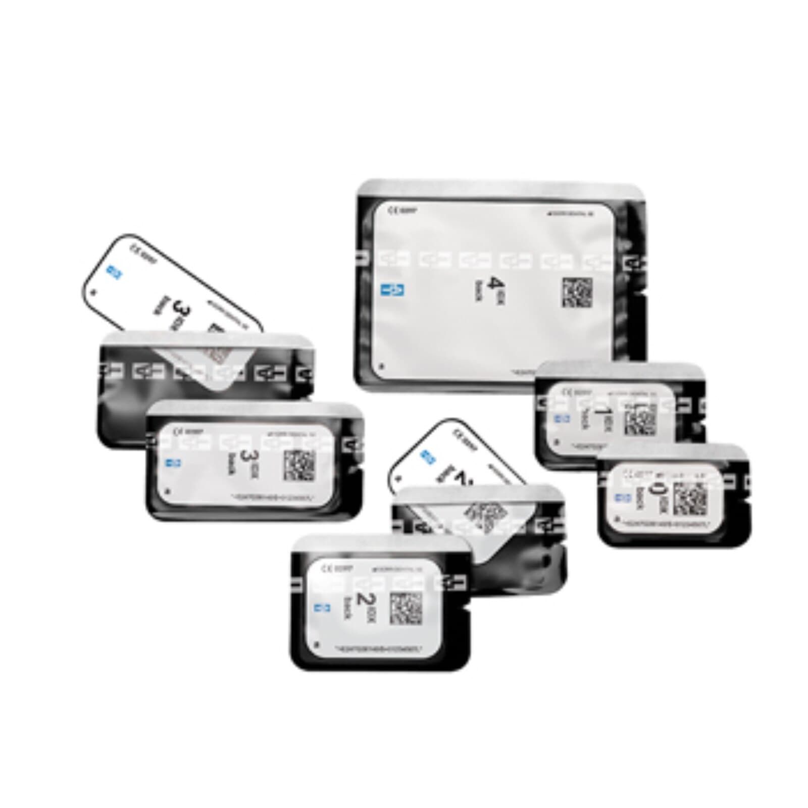 Air Techniques ScanX Intraoral IDX PSP Imaging Plates, Size 0, 2 Plates with 1,000 Barrier Envelopes, J1240-0 - ScanX Duo Touch, 2 x IDX PSPs and 1,000 Barriers, #0, J1240-0 - Image 1
