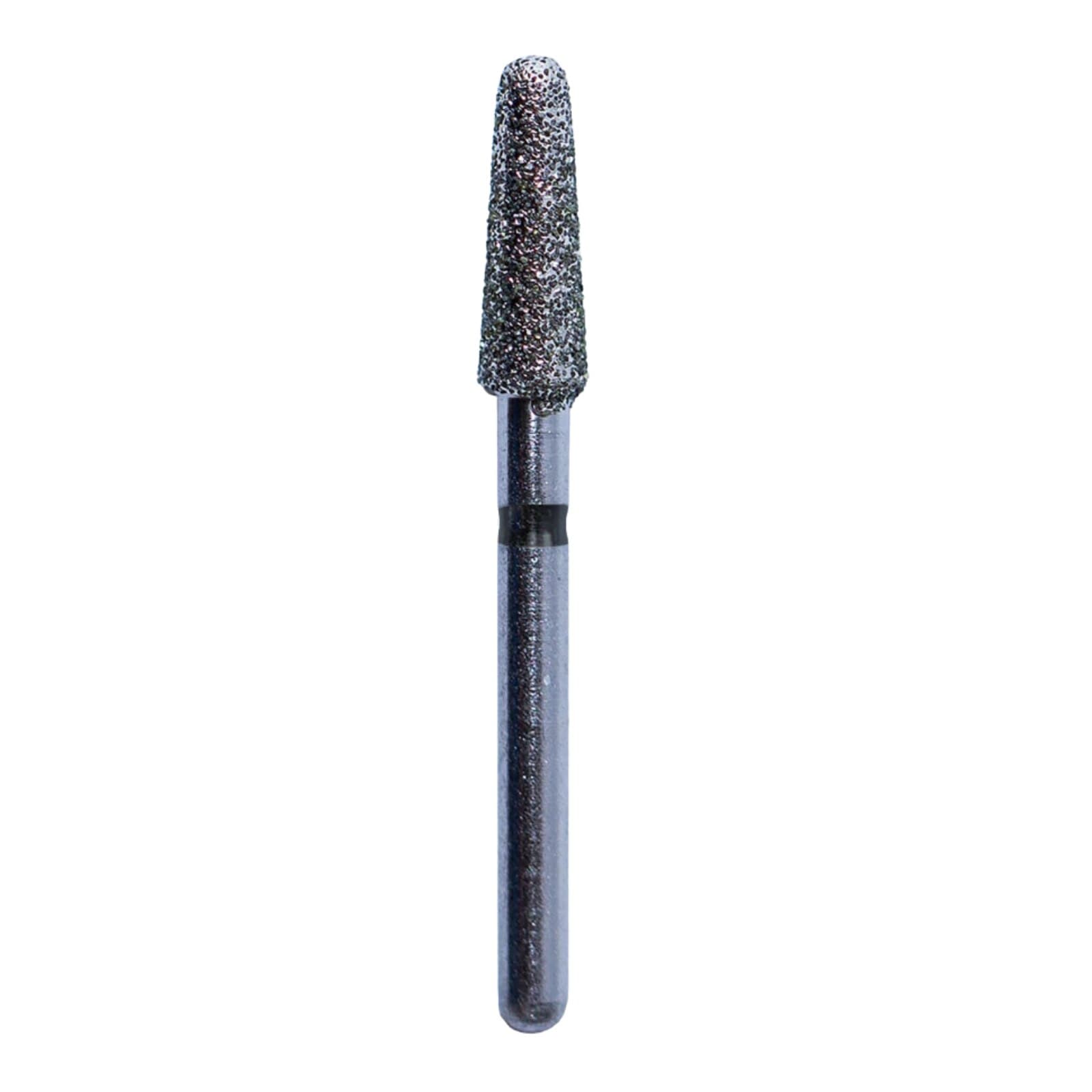 SimpliCut Sterile Single-Use Diamond Bur, Round End Taper Spiral, Super Coarse, Friction Grip, 25/Pkg, SC856-T-025-D thumbnail 2