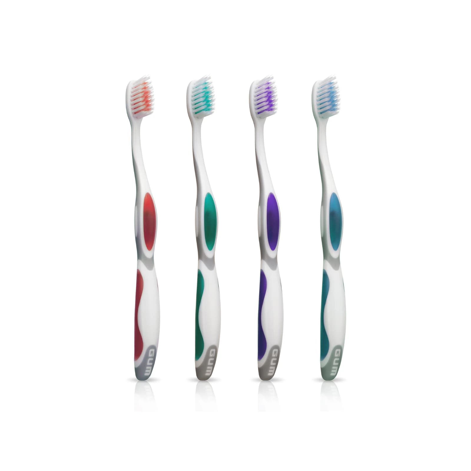 GUM Summit+ Compact Soft Toothbrush, Adult, Assorted Colors, 12/Box, 505P thumbnail 12
