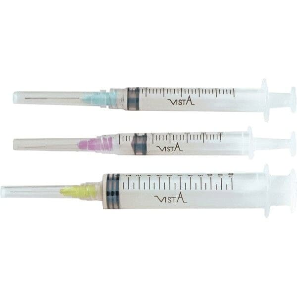 Appli-Vac Pre-Tipped Irrigating Syringe, 12cc, 23 Ga, Blue, Luer Lock, 100/Box, 316113 thumbnail 2
