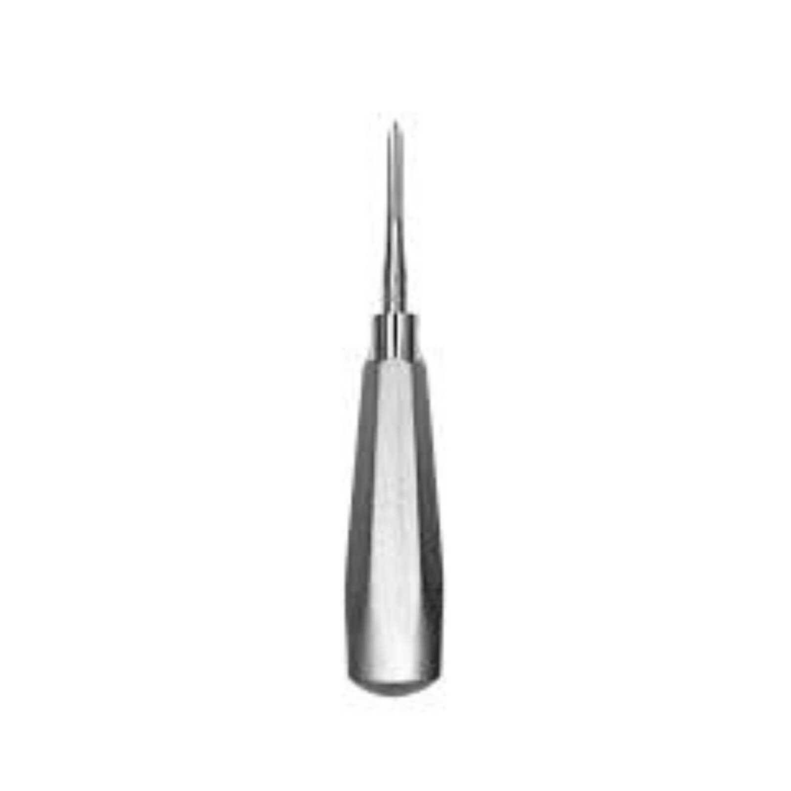 Hu-Friedy #51 Curtis Elevator, Single End, #510 Large Tapered Hexagon Handle, Stainless Steel, E51 thumbnail 2