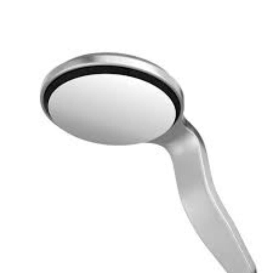 Hu-Friedy #4 High Definition Double-Sided Cone Socket Mouth Mirror, Stainless Steel, 6/Pack, MIR4DSHD6 thumbnail 2