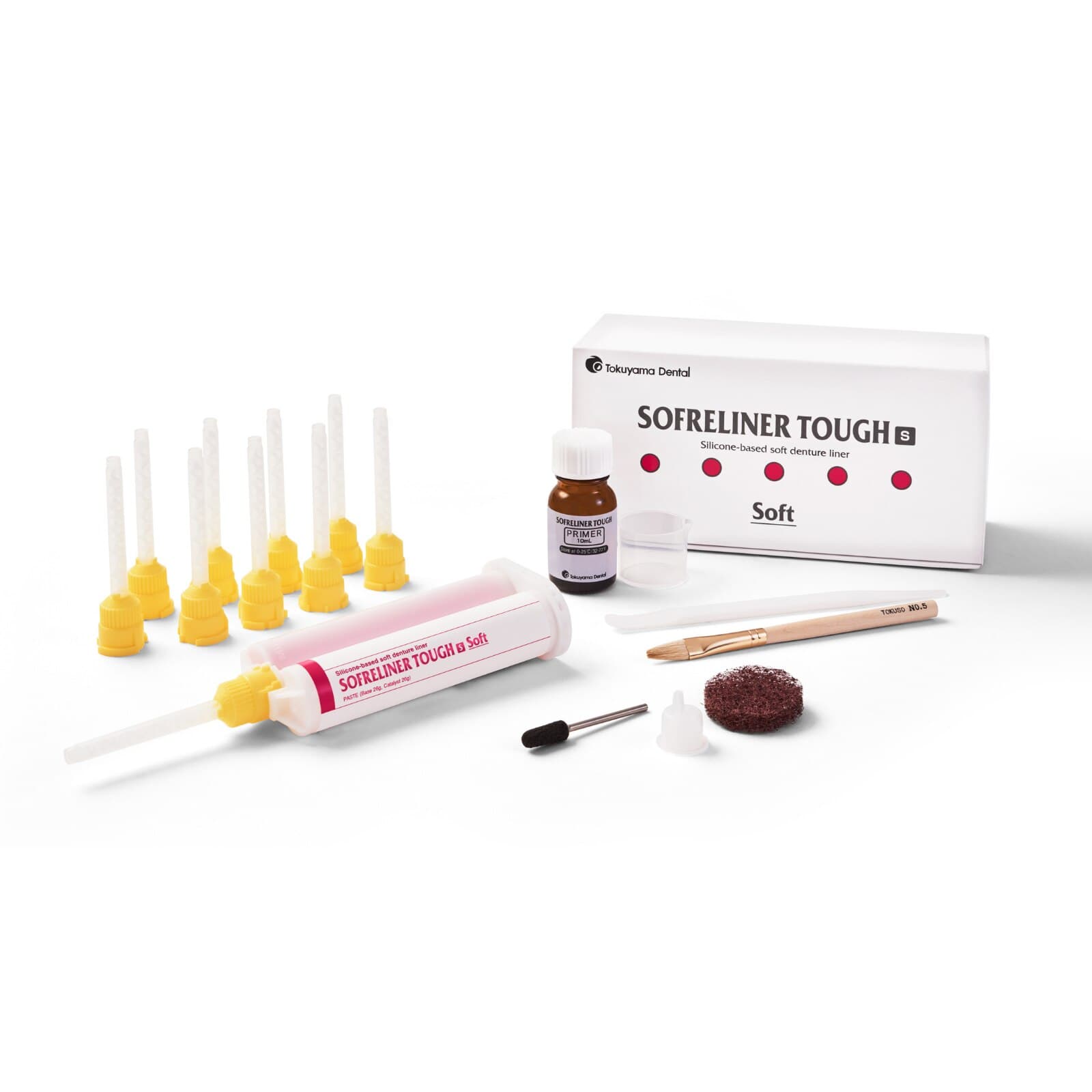 Tokuyama Sofreliner Tough S Soft Denture Reline Kit, 23401, 1/Pk thumbnail 17