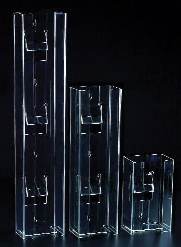 Plasdent Clear Acrylic Single Vertical Glove Box Holder/Dispenser, 5-3/4"W x 10"H x 3-7/8"D, 1/Pk, IC365 thumbnail 3