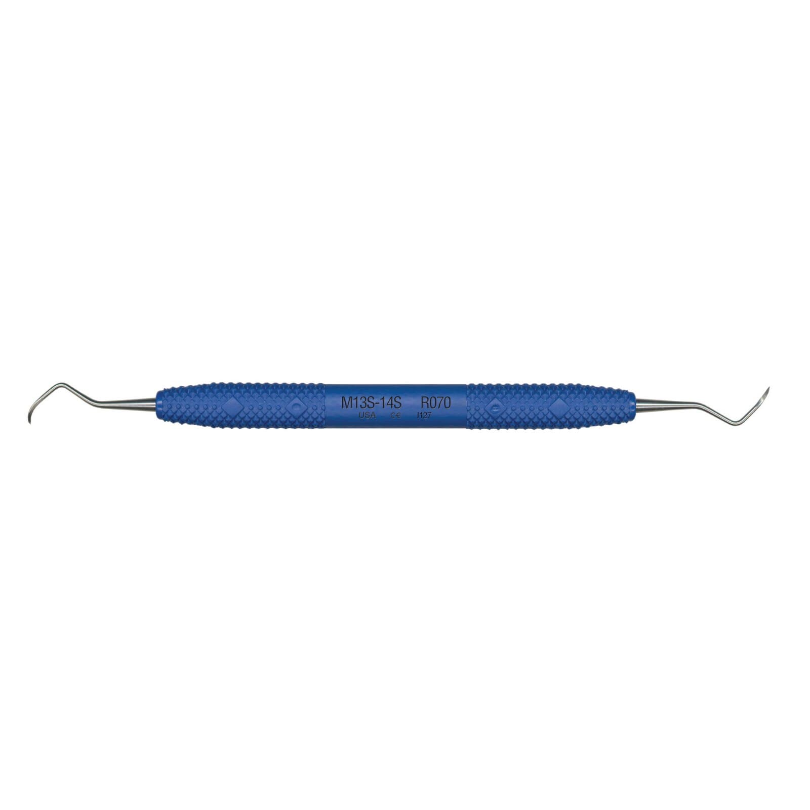 PDT Cruise McCall 13S/14S Universal Curette, Double-Ended, Blue Resin Handle, R070 thumbnail 7