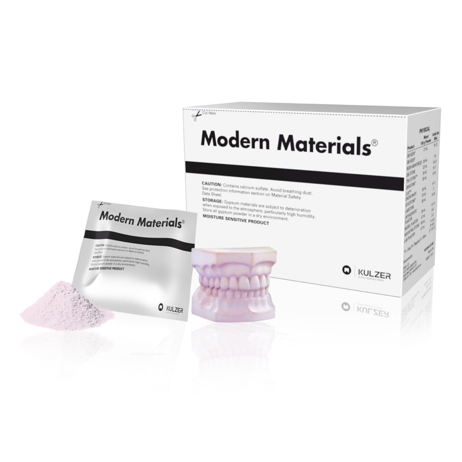 Kulzer StatStone Type III Fast-Setting Dental Model Stone, Pink, 120 g Preweighed Packets, 24/Box, 50046865 thumbnail 3