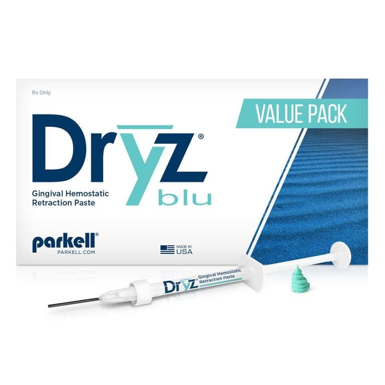 Dryz Blu Hemostatic Retraction Paste, 0.5 ml Syringes, Value Pack, 25/Bx, S191 thumbnail 3