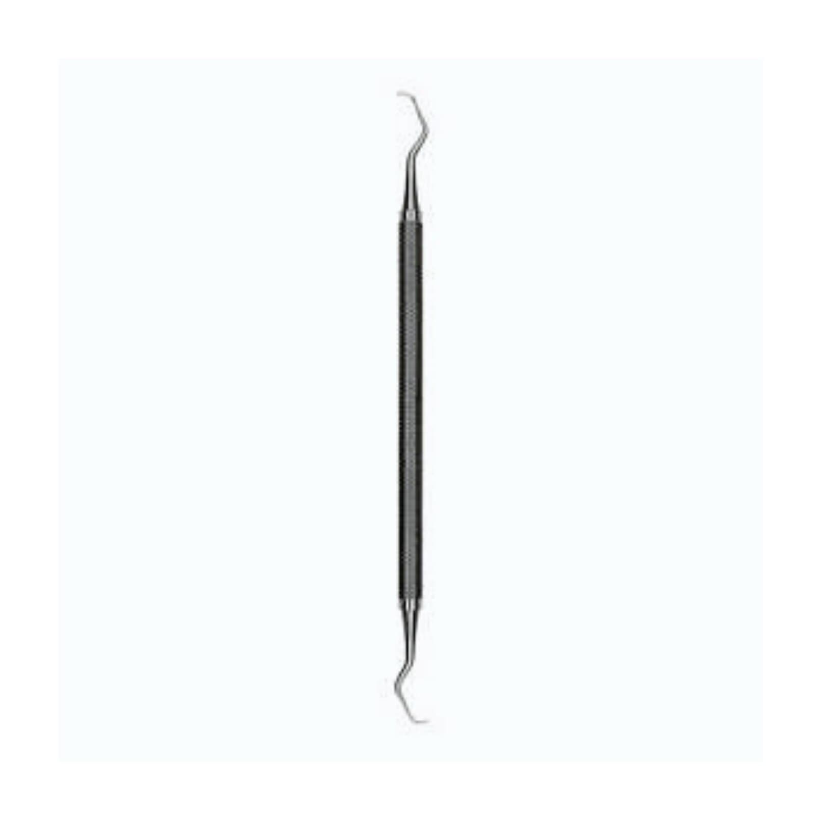 Hu-Friedy 5S/6S Sugarman Double-End Periodontal Surgical Curette, #6 Satin Steel Handle - Periodontal Surgical Curette Sugarman 5S/6S #6 Handle - Image 1
