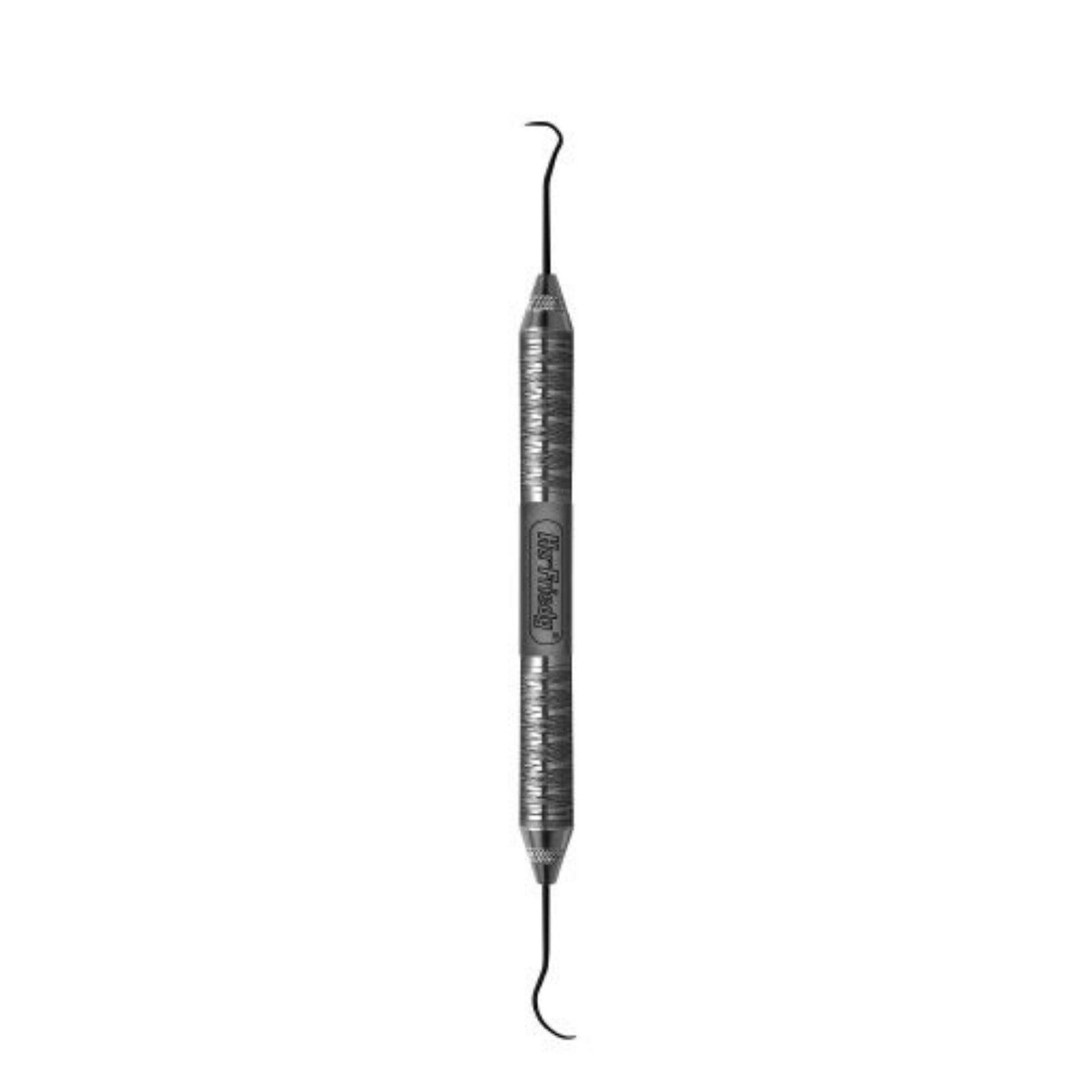 Hu-Friedy 3CH Double-Ended Cowhorn Explorer, XTS Smooth Satin Steel #6 Handle, EXD3CHXTS thumbnail 2