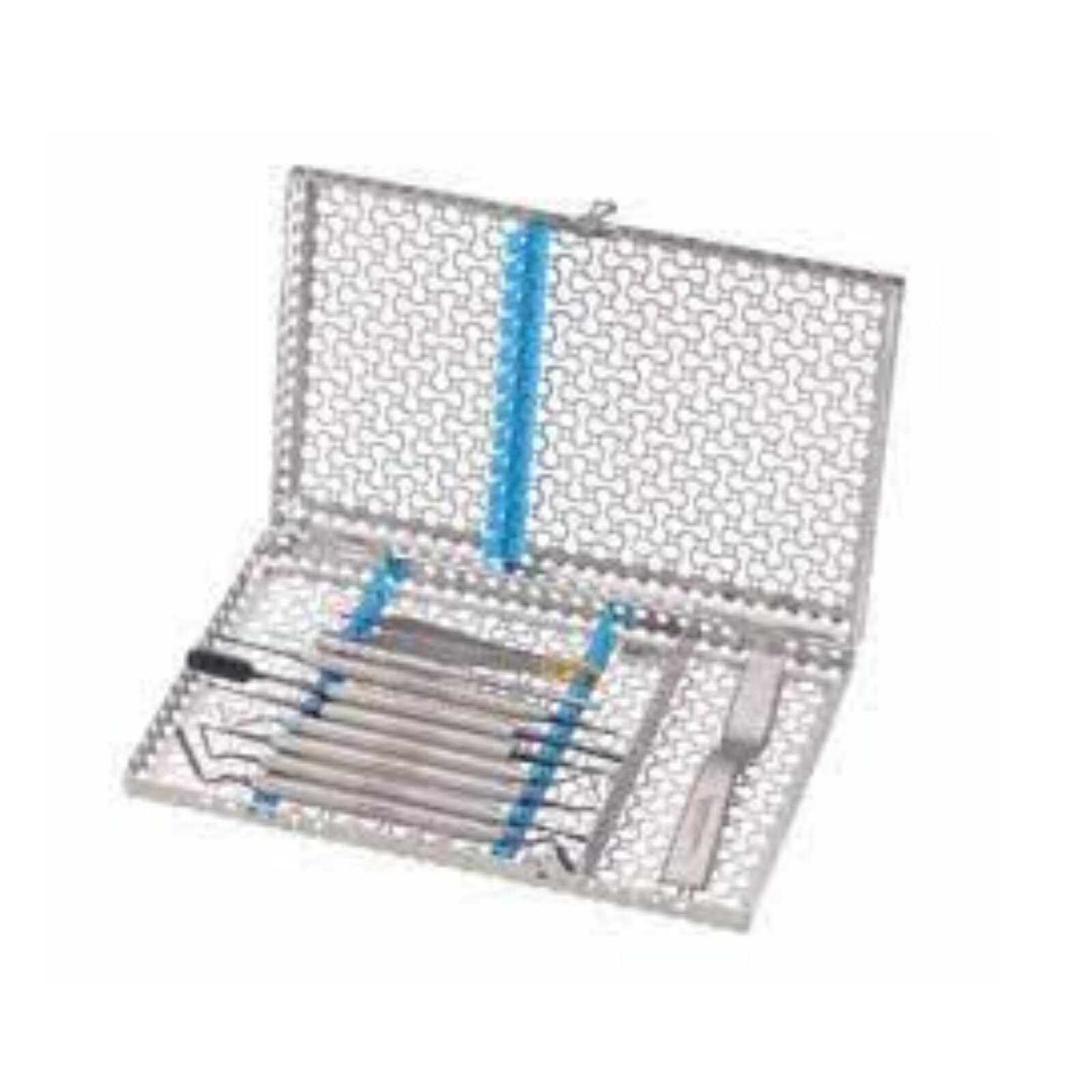 Hu-Friedy IMS Infinity Series Oral Surgery Cassette, Ocean Blue, 14.5" x 1.25" x 8", IMNOS11 thumbnail 2