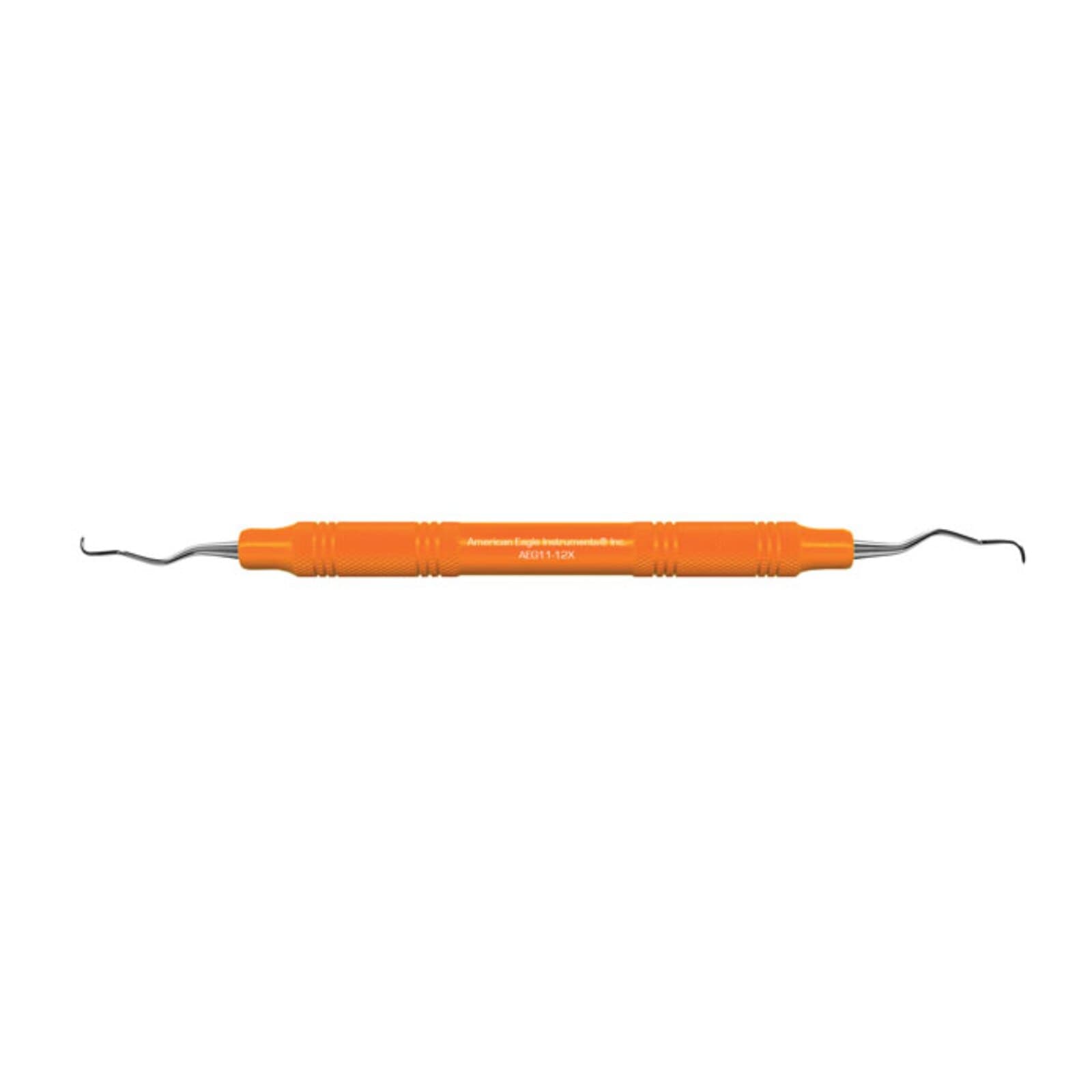 Standard Gracey Curette #11-12, Posterior Mesial, Double End, EagleLite Stainless Steel Handle, 3/8", AEG11-12Z, 1/Pk thumbnail 3