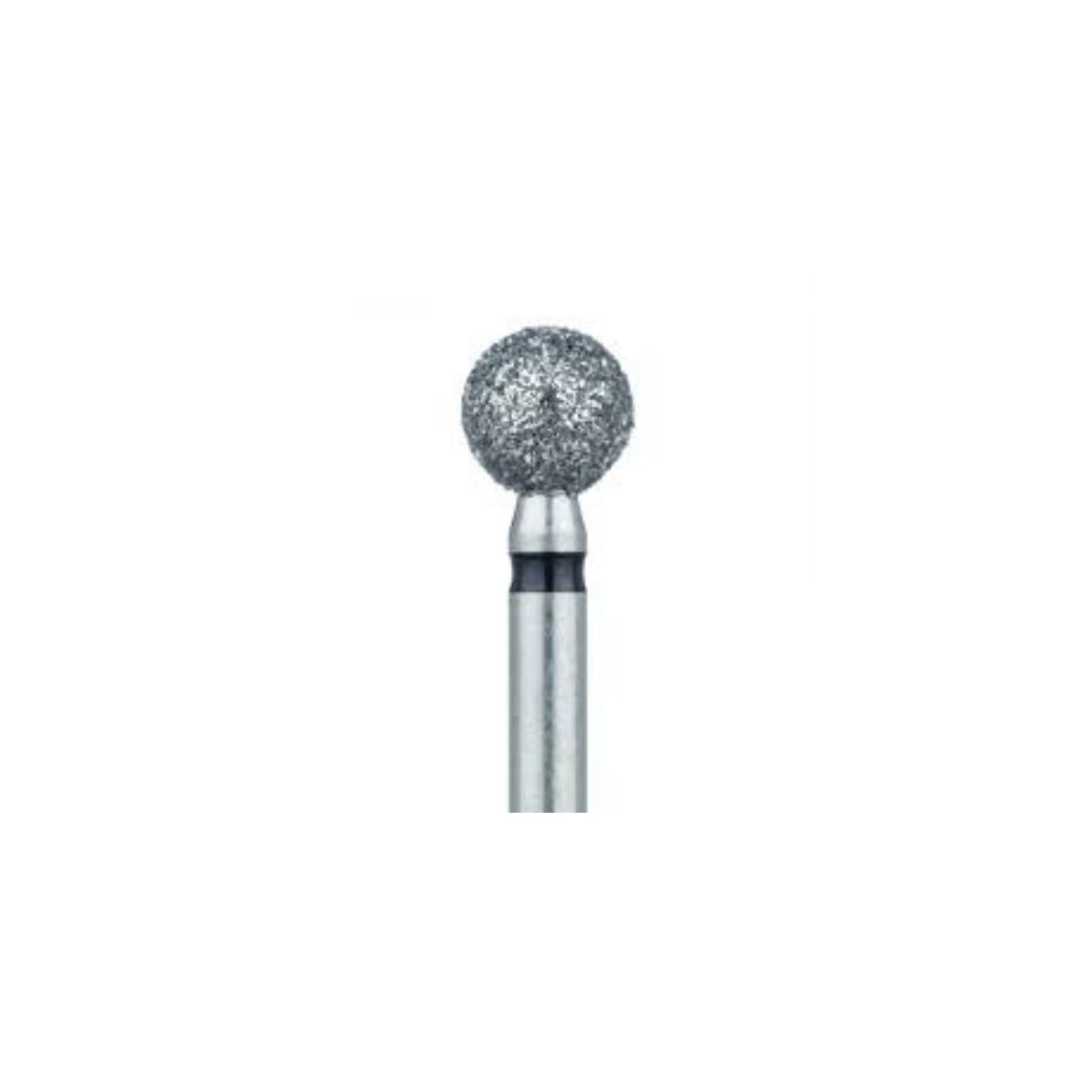 Meisinger 801H-050-RA Super-Coarse Diamond Bur, Round 5.0mm, Right Angle, 2/Pk thumbnail 3