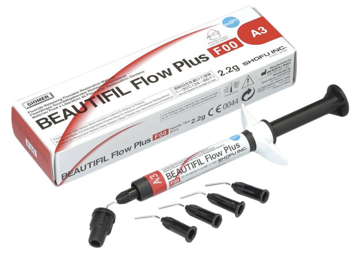Beautifil Flow Plus F00 Zero Flow Hybrid Restorative Composite, Shade A3.5, 2.2 g Syringe Refill, 2004 thumbnail 15