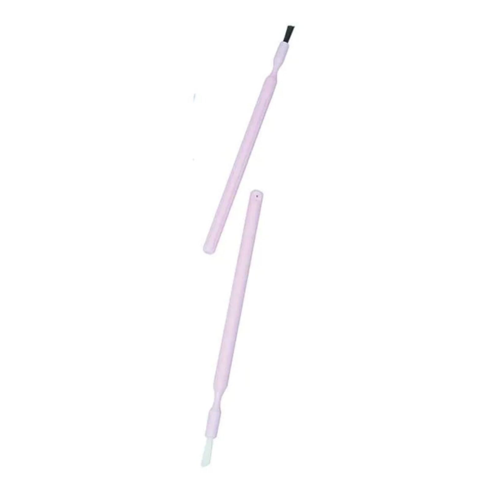 Benda Twin Double-Ended Disposable Bristle Brush Applicators, Regular Point, Pink, 400/Box (200 x 2), 370107 thumbnail 2