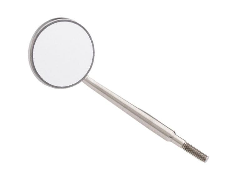 Crystal HD Stainless-Steel Mouth Mirror Head, Cone Socket, #3 (20mm dia.), 12/Pk, 50R379 thumbnail 3