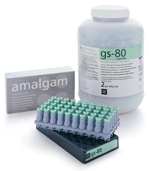 SDI GS-80 Amalgam Capsules, 1 Spill, 400 mg, Regular Set, Gray/Blue, 500/Jar, 4421303 thumbnail 3