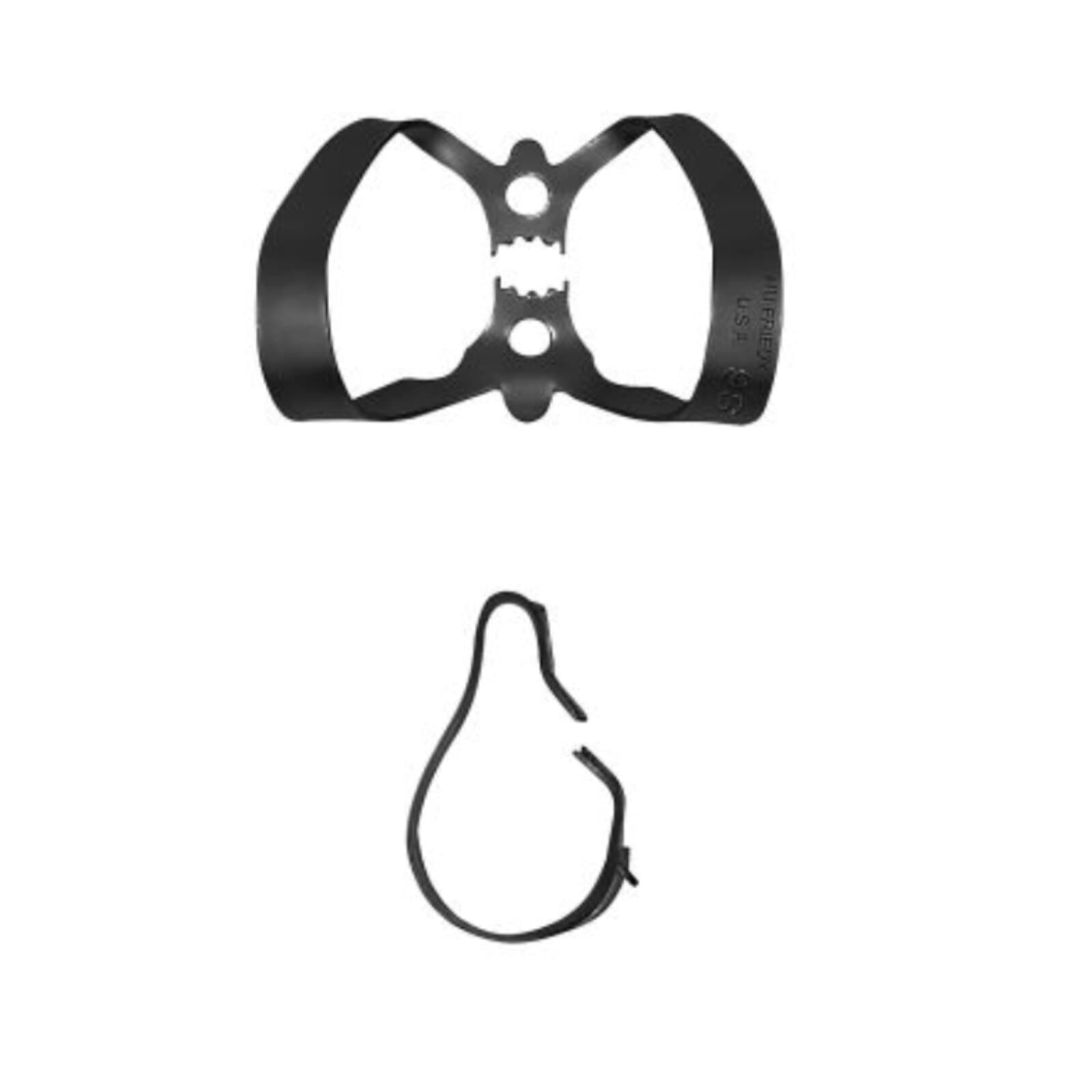 Hu-Friedy Black Line Rubber Dam Clamp #9S, Anterior, Winged, RDCM9SX thumbnail 2