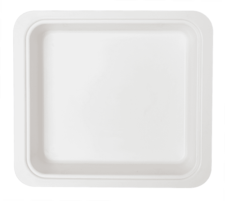 Zirc Procedure Tub Only, White, 12-1/4" x 10-7/8" x 2-3/4", 20Z463A thumbnail 3