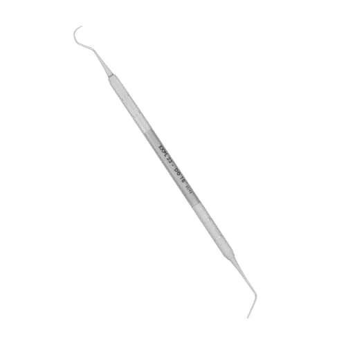 A. Titan Instruments Explorer 23/DG16 Double-Ended Dental Explorer, UL Handle, Stainless Steel, 1 Each - Explorer 23/DG16 UL Handle - Image 1