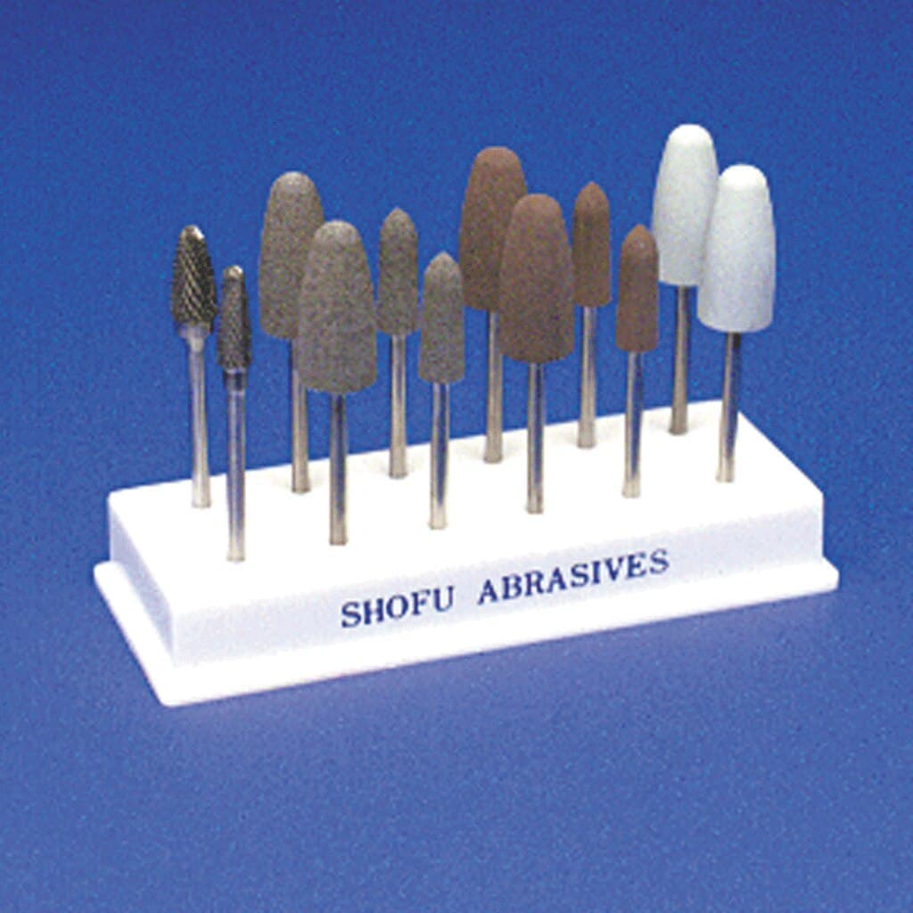 Shofu Acrylic Adjusting and Polishing Classic Plastic HP Kit, Assorted, 1/Pk, 0321 thumbnail 6