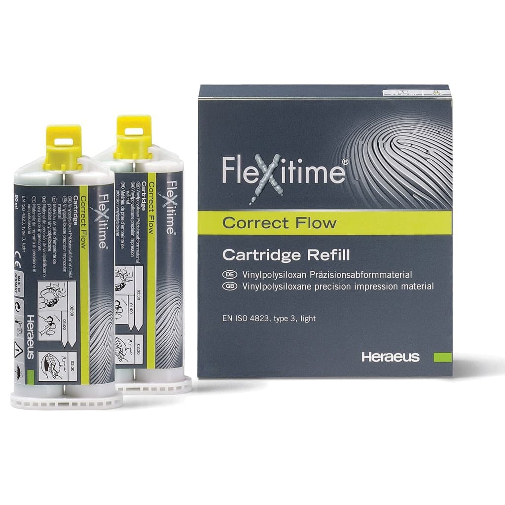 Kulzer Flexitime VPS Impression Material, Correct Flow (Wash), 50 mL Automix Cartridges, Refill, 2/Pk, 50034806 thumbnail 2