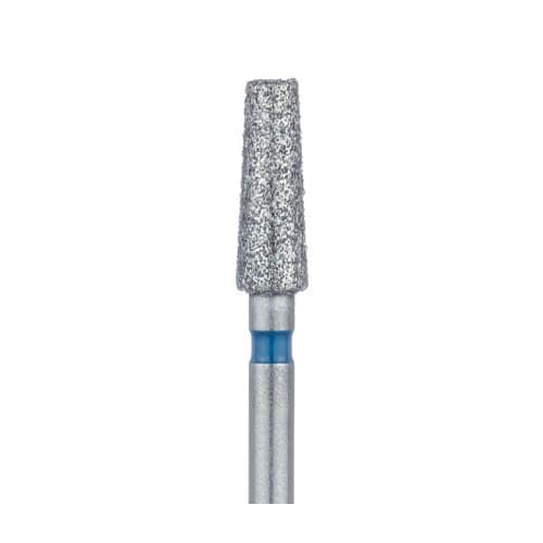 Meisinger 846-025-FG Diamond Bur, Flat End Tapered, Medium Grit, 2.5 mm Head Diameter, 7 mm Working Length, Friction Grip, 5/Pack thumbnail 3