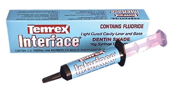 Temrex Interface Cavity Liner & Base, White Opaque, Light-Cure Syringe, 10 g, Ref 7101 thumbnail 7