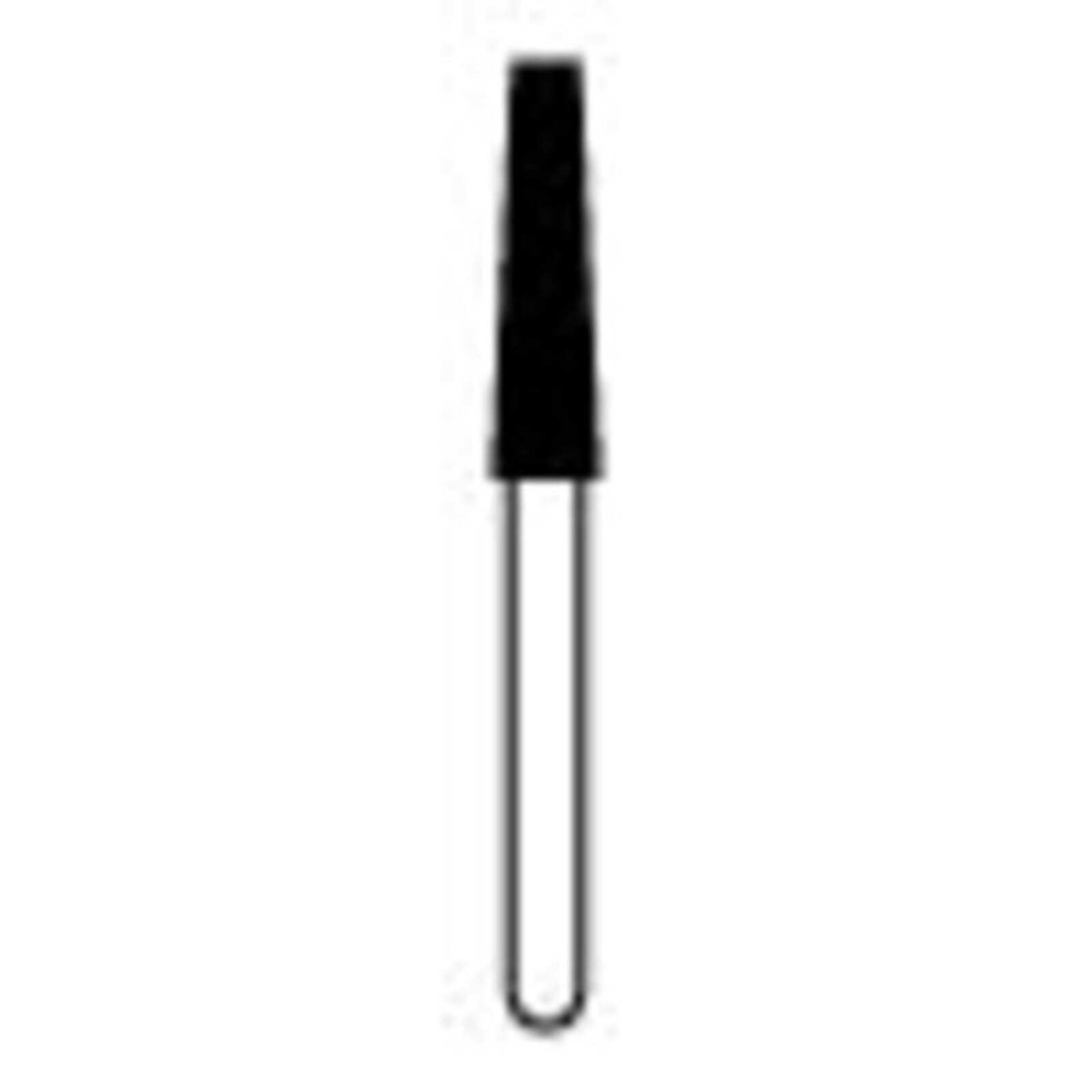 NTI Diamond Bur, Flat End Taper, Coarse Grit, Friction Grip (FG), #848-023, 2.3 mm Head Diameter, 10.0 mm Head Length, 5/Pkg, C848-023 thumbnail 2