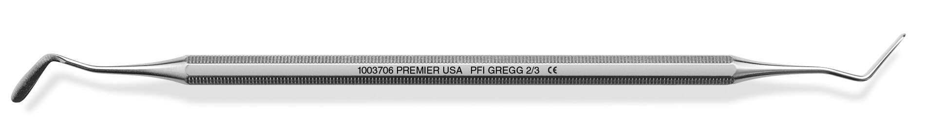 Premier Plastic Filling Instrument, Gregg #2/3, Double-End, Octagonal Handle, 1003706 thumbnail 3